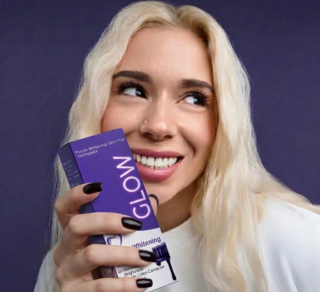 Glow Theory® Purple Teeth Whitening Toothpaste