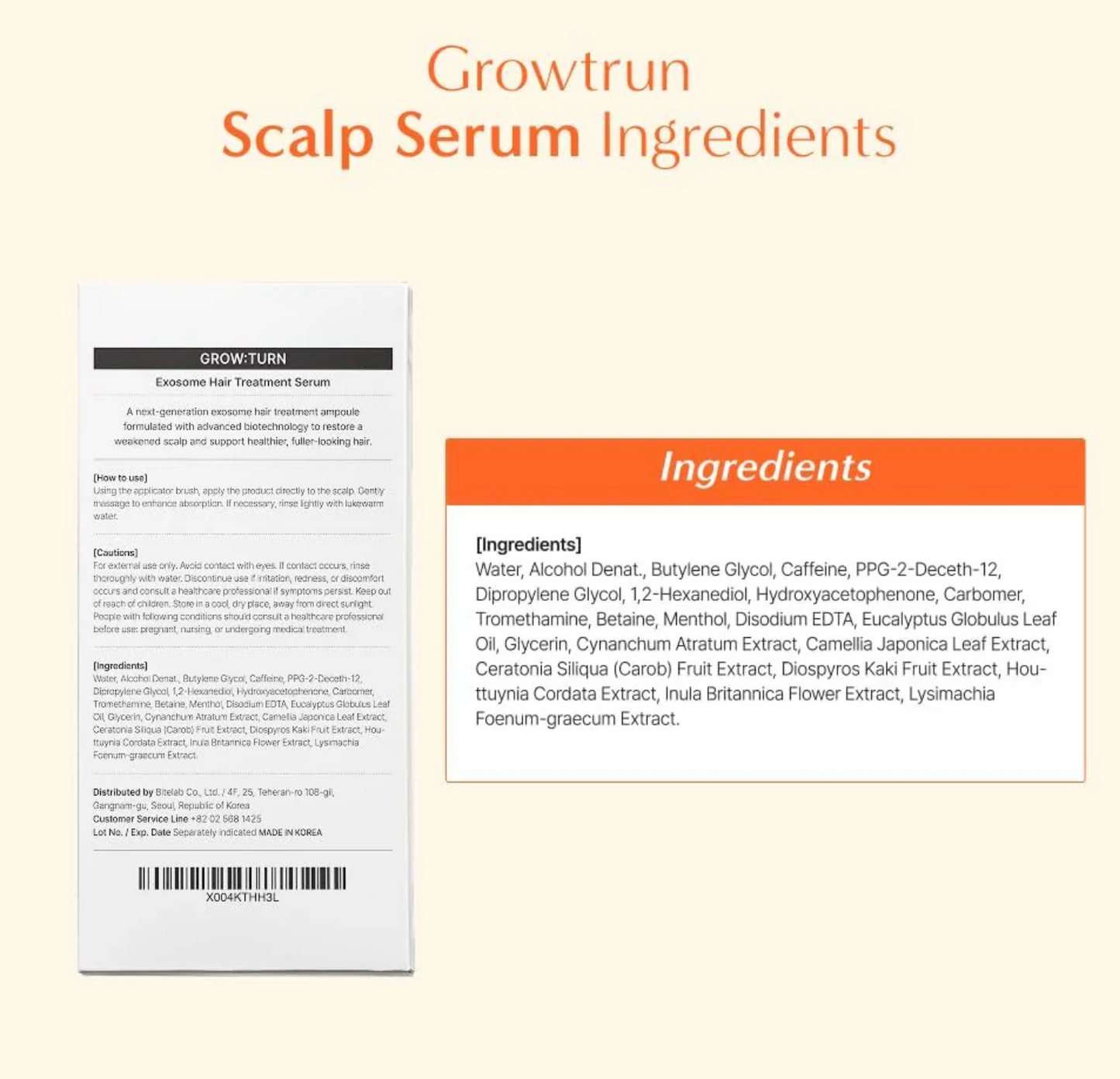 Growturn Hair Serum with Brush 100ml